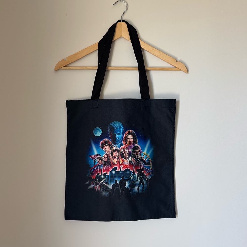 NWOT Stranger Things The Experience Cloth Tote Bag